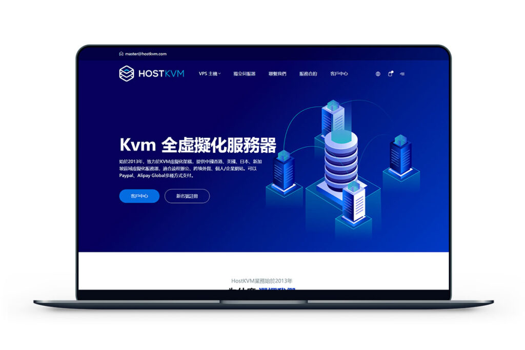 HOSTKVM-香港云地国际带宽30M月付6美元